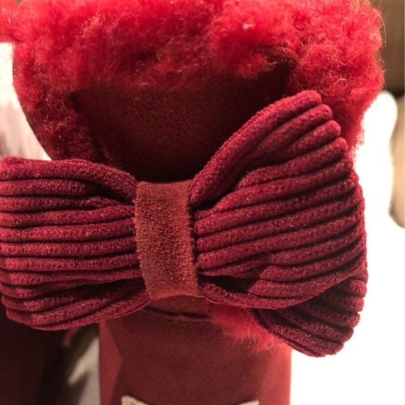 UGG W Baily Corduroy Bow KSS (red) - Picture 4 of 5